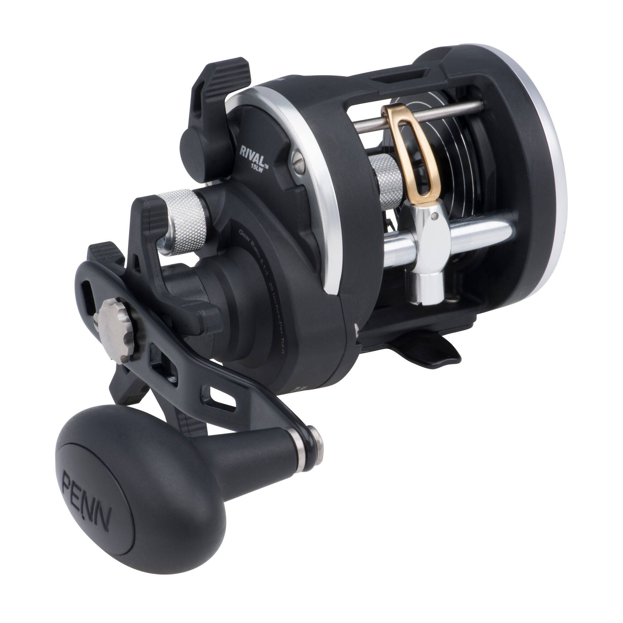 PENN_Rival_Level_Wind_15_2017_alt1_d0f78c9b-af3e-47c0-9325-70818e10774f Rival™ Level Wind Conventional Reel - Image 1