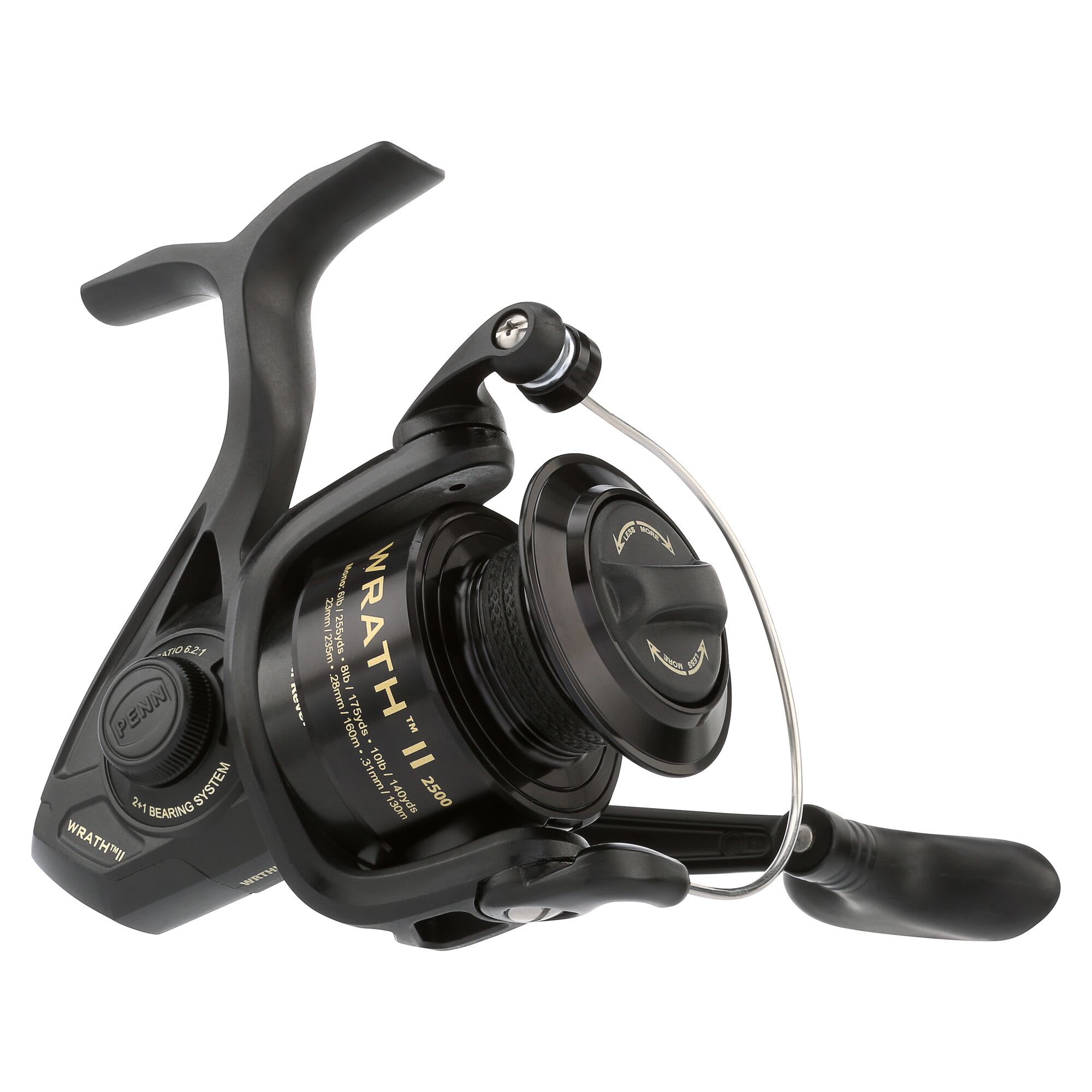 PENN_WrathIISpinningReel_WRTHII2500C_alt1_6b2e07f1-797b-4d0a-affe-7cfe8c9790a7-1 Wrath® II Spinning Reel - Image 1