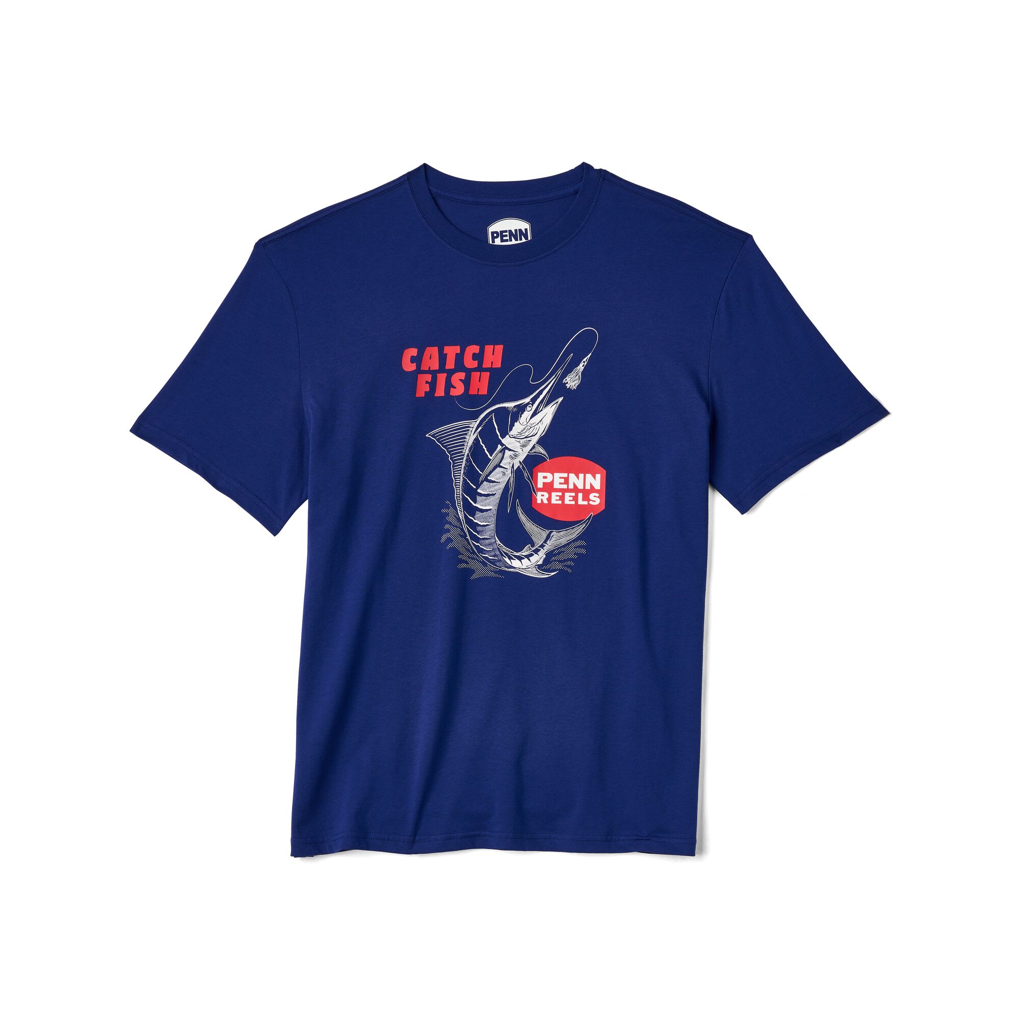 PEN_CatchFishShortSleeveTShirt_1644901_DarkBlue_alt1_db37703c-9adf-440b-b58d-d4693e4fe090 Catch Fish Short Sleeve T-Shirt - Image 1